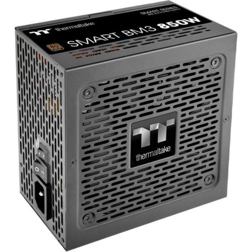 Блок питания Thermaltake ATX 850W Smart BM3 Gen.5 80+ bronze (20+4pin) APFC 120mm fan 12xSATA Cab Manag RTL [PS-SPD-0850MNFABE-3]