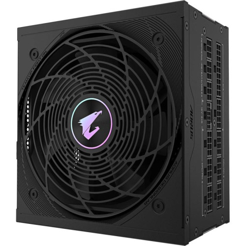 Блок питания Gigabyte ATX 850W Aorus Elite GP-AE850PM PG5 Gen.5 80+ platinum (20+4pin) APFC 120mm fan 8xSATA Cab Manag RTL [GP-AE850PM PG5]