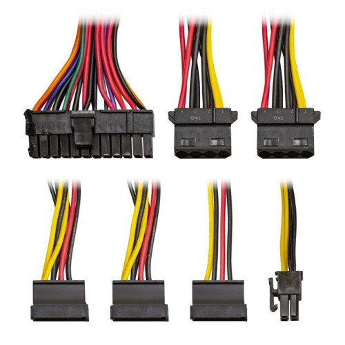 Блок питания Exegate ES261566RUS-PC Блок Питания 350W ExeGate UNS350 ATX, PC, 12cm fan, 24p, 4p, 3SATA, 2IDE, FDD (119437)