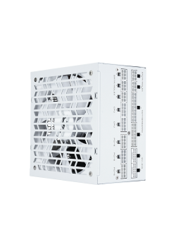 Блоки питания/ Power Supply SAMA P1200 White (XPH1200-AP), 1200W 80+ Platinum (ATX, 3.1, PCIe 5.0, Full modular, 1x24(20+4)pin mesh 600mm, 2xCPU 8(4+4)pin 700mm, 3xPCIe*2 8(6+2)pin 600mm, 2x12VHPWR PCIe 5.1 12+4pin 600W 600mm, 4xSATA*3 450+150+150+150mm, 