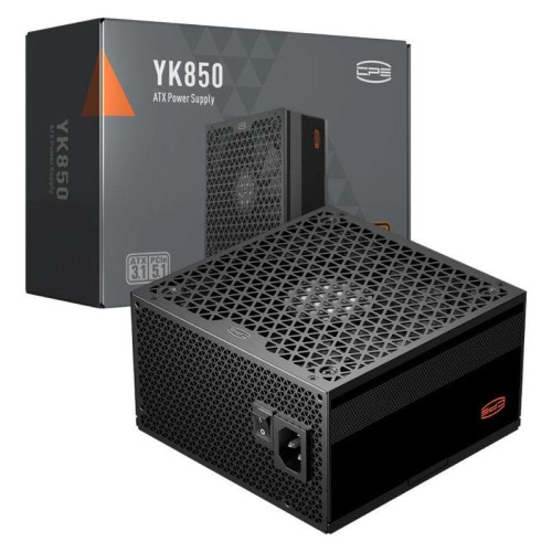 Блок питания PcCooler ATX 850W P5-YK850-B1F 80+ bronze (20+4pin) APFC 120mm fan 6xSATA Cab Manag RTL [P5-YK850-B1FWBK1-EU]