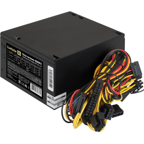 Блок питания Exegate ATX 400W 400NPX (20+4pin) 120mm fan 3xSATA
