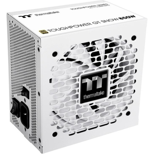 Блок питания Thermaltake ATX 850W Toughpower GT Gen.5 SNOW 80+ gold (20+4pin) APFC 140mm fan 9xSATA Cab Manag RTL [PS-TPT-0850FNFAGE-W]