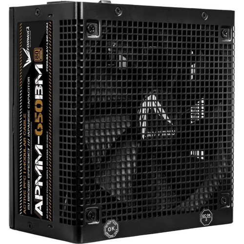 Блок питания Formula ATX 650W AP-650MB 80+ bronze (20+4pin) APFC 140mm fan 6xSATA Cab Manag RTL [AP-650MB]