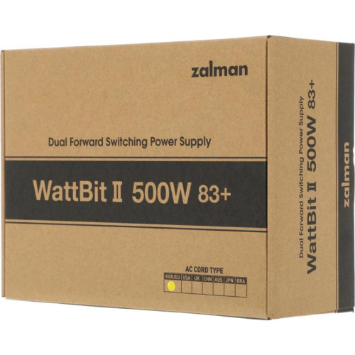 Блок питания ZALMAN ATX 500W ZM500-XEII