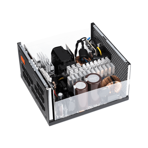 Блок питания ПК/ PCCooler, 1200W 80+ Gold (ATX, 3.1, , Full modular, 1x24(20+4)pin 610mm, 2xCPU 8(4+4)pin 700mm,  2xPCIe*2 8(6+2)pin 750mm, 1x12V(2x6) 12+4pin 500mm, 2xSATA*3+MOLEX4pin*1 450+120+120+150mm , Active, 135x135mm, 160x150x86mm, APFC, OVP,UVP,O