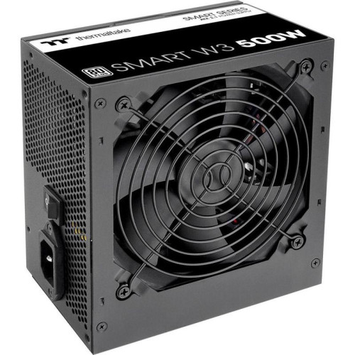 Блок питания ПК Thermaltake Smart W3 500 /Non Modular/Non Light/Full Range/Analog/80 Plus/EU/Non JP CAP/All Flat Cables/ATX 3.1