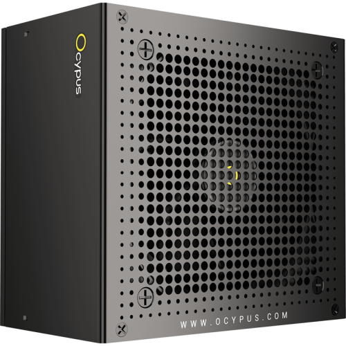 Блок питания ПК/ Power Supply Ocypus Iota P750, 750W 80+ Gold (ATX, 3.1, Full modular, 1x24(20+4)pin, 2xCPU 8(4+4)pin, 3xPCIe*2 8(6+2)pin, 1x12V-2x6, 8xSATA3 , Active, 120x120mm, 150x140x86mm, APFC, black)