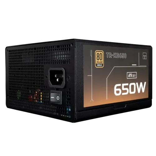 Блок питания 650W/ Power Supply Thermalright, 650W 80+ Gold (ATX, 3.1, Full modular, 1x24(20+4)pin, 2xCPU 8(4+4)pin, 2xPCIe*2 8(6+2)pin, 3xSATA3, 2xMOLEX4pin, Active, 120x120mm, 150x140x86mm, APFC, OVP, UVP, SCP, OCP, OTP, OPP, black) Блок питания 650W/ Power Supply Thermalright, 650W 80+ Gold (ATX, 3.1, Full modular, 1x24(20+4)pin, 2xCPU 8(4+4)pin, 2xPCIe*2 8(6+2)pin, 3xSATA3, 2xMOLEX4pin, Active, 120x120mm, 150x140x86mm, APFC, OVP, UVP, SCP, OCP, OTP, OPP, black)