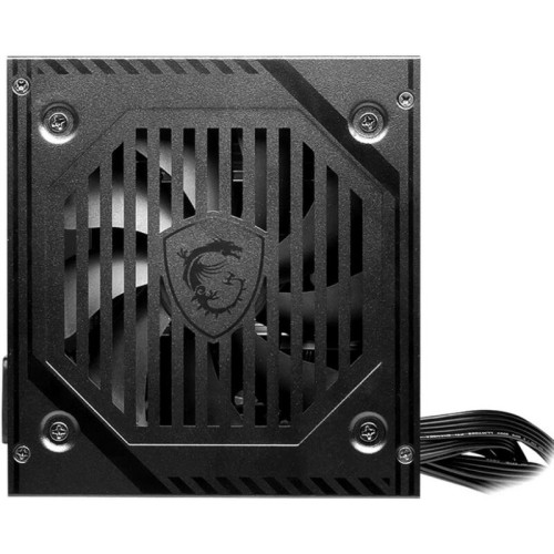 Блок питания ПК/ Power Supply MSI MAG A600DN, 600W 80+ (ATX, Non modular, 1x24(20+4)pin, 1xCPU 8(4+4)pin, 2xPCIe*2 8(6+2)pin, 5xSATA3, 2xMOLEX4pin, Active, 120x120mm, 150x140x86mm, APFC, black)