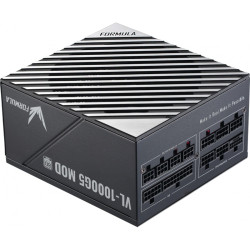 Блок питания Formula ATX 1000W VL-1000G5 MOD Gen.5 80+ gold (20+4pin) APFC 140mm fan lt.blue LED 9xSATA Cab Manag RTL [VL-1000G5]