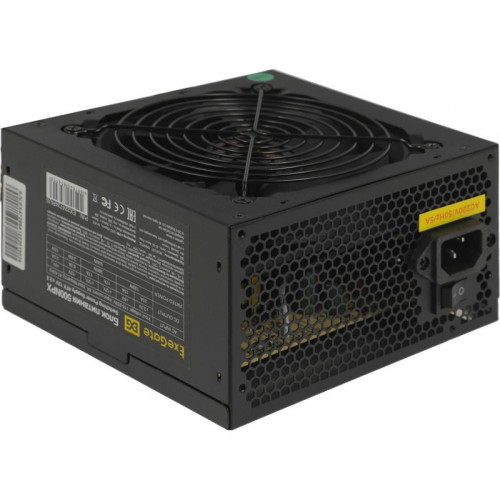 Блок питания Exegate ATX 500W 500NPX (20+4pin) PPFC 120mm fan 5xSATA Блок питания Exegate ATX 500W 500NPX (20+4pin) PPFC 120mm fan 5xSATA