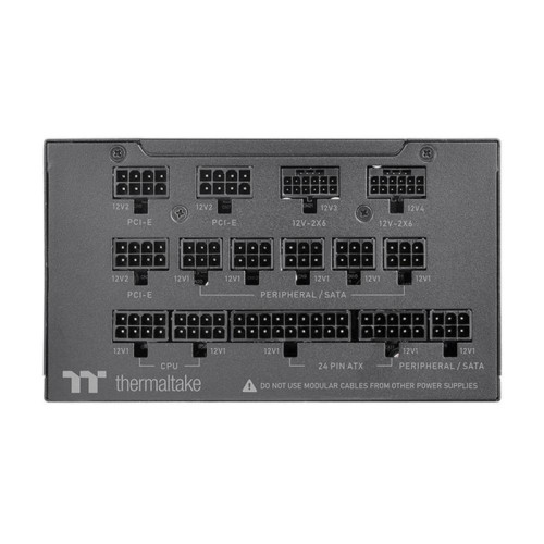 Блок питания Thermaltake ATX 1300W Toughpower TF1300 80+ titanium 24pin APFC 140mm fan color LED 12xSATA Cab Manag RTL