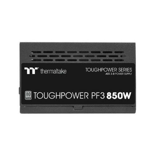 Блок питания Thermaltake ATX 850W Toughpower PF3 Gen.5 80+ platinum 24pin APFC 120mm fan 8xSATA Cab Manag RTL [PS-TPD-0850FNFAPE-3]