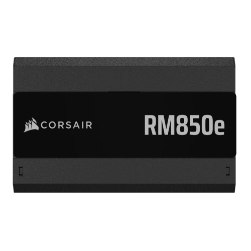 Блоки питания/ Power Supply Corsair RM850e, 850W 80+ Gold (ATX, 3.1, PCIe 5.1, Full modular, 1x24(20+4)pin, 2xEPS/ATX 12V 8-pin (4+4), 1x12V-2x6(12+4)pin, 2x12V-2x6 to Dual 8-Pin(6+2), 1xPCIe 8-Pin(6+2), 4xSATA (4 Straight SATA), 4xSATA / PATA (2 Straight
