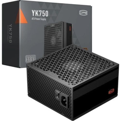 Блок питания PcCooler ATX 750W P5-YK750-B1F 80+ bronze (20+4pin) APFC 120mm fan 6xSATA Cab Manag RTL [P5-YK750-B1FWBK1-EU]