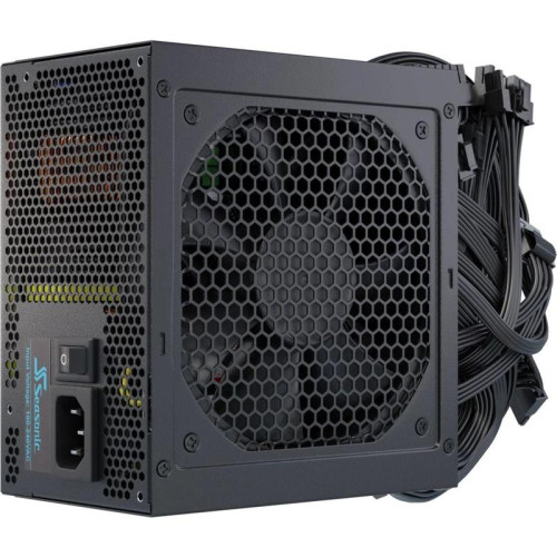 Блок питания Seasonic ATX 650W G12 GC-650 80+ gold (20+4pin) APFC 120mm fan 6xSATA RTL [G12 GC-650 SSP-650RT2]