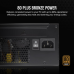 Блоки питания/ Power Supply Corsair CX650, 650W 80+ Bronze (ATX, 2.4, Non-modular, 1x24(20+4)pin, 1xCPU 8(4+4)pin, 2xPCIe*2 8(6+2)pin, 3xSATA3 , Active, 120x120mm, 150x125x86mm, APFC, Power cable-UK, black)
