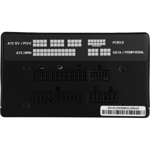 Блок питания Formula ATX 750W APMM-750BM 80+ bronze (20+4pin) APFC 140mm fan 6xSATA Cab Manag RTL [APMM-750BM]