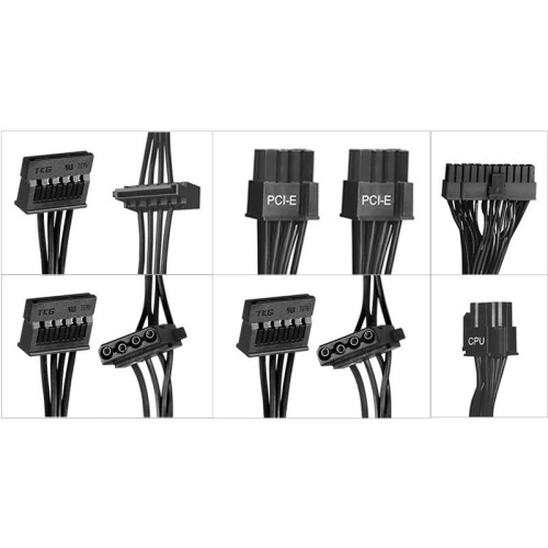 Блок питания Digma ATX 650W DPSU-650W (20+4pin) 120mm fan 4xSATA RTL