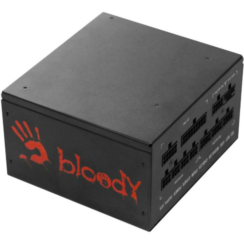 Блок питания Bloody ATX 850W BD-PS850G 80+ gold (20+4pin) APFC 120mm fan 12xSATA Cab Manag RTL [BD-PS850G-M]