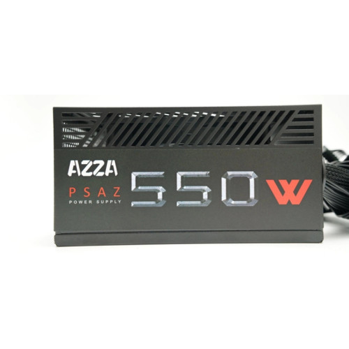Блок питания Azza ATX 550W PSAZ-550W 80+ bronze (20+4pin) APFC 120mm fan 5xSATA RTL [PSAZ-550]