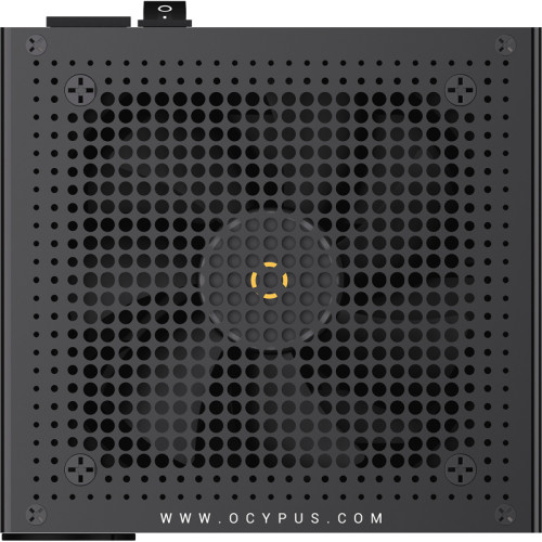 Блок питания ПК/ Power Supply Ocypus Delta P850, 850W 80+ Bronze (ATX, 3.1, Non modular, 1x24(20+4)pin, 2xCPU 8(4+4)pin, 3xPCIe*2 8(6+2)pin, 1x12V-2x6, 8xSATA3 , Active, 120x120mm, 150x140x86mm, APFC, black)