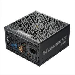 Блок питания 850 Ватт/ Super Flower Power Supply Leadex VII, 850W, ATX 3.0, 140mm, 12xSATA, 3xPCI-E(6+2), 1x12VHPWR, APFC, 80+ Platinum , Full Modular