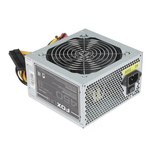 Блок питания FoxLine 450W  FL450S  450W, NOPFC, 120FAN, 3xSATA, 2xPATA, 1xFDD, 1xPCI-E, 24+4