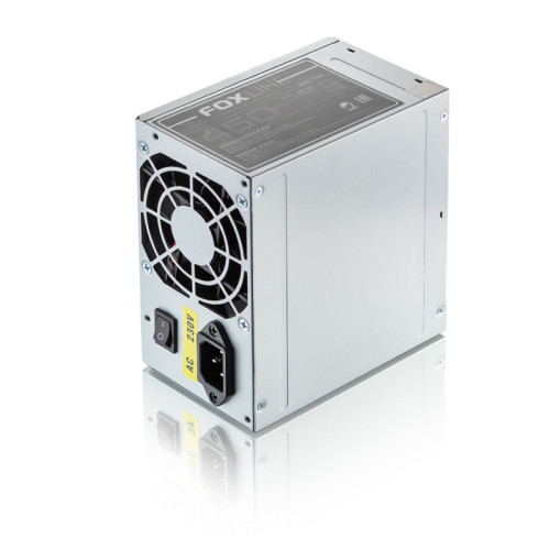 Блок питания 450Вт/ Power Supply Foxline, 450W, ATX, NOPFC, 80FAN, 2xSATA, 2xPATA, 1xFDD, 24+4 Блок питания 450Вт/ Power Supply Foxline, 450W, ATX, NOPFC, 80FAN, 2xSATA, 2xPATA, 1xFDD, 24+4