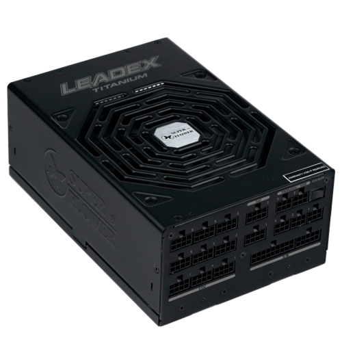 блок питания 1600 Ватт/ Super Flower Power Supply Leadex Titanium, 1600W, ATX, 140mm, 14xSATA, 9xPCI-E(6+2), 5xPCI-E(6), APFC, 80+ Titanium, Full Modular