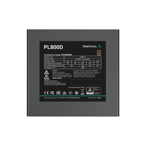Блок питания DEEPCOOL ПК PL800D (R-PL800D-FC0B-WDEU-V2)