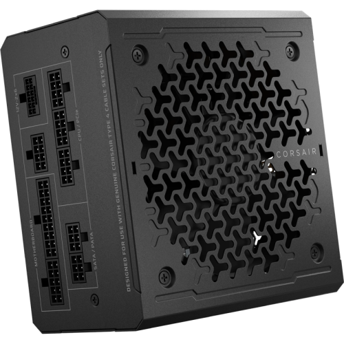 Блоки питания/ Power Supply Corsair RM1000e, Model RPS0217, 1000W 80+ Gold (ATX, 3.1, PCIe 5.1, Full modular, 1x24(20+4)pin, 2xEPS/ATX 12V 8-pin (4+4), 1x12V-2x6(12+4)pin, 2x12V-2x6 to Dual 8-Pin(6+2), 1xPCIe 8-Pin(6+2), 4xSATA (4 Straight SATA), 4xSATA /