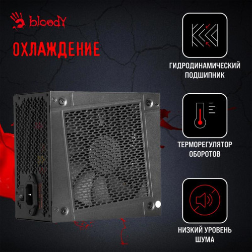 Блок питания Bloody ATX 1250W BD-PS1250P 80+ platinum (20+4pin) APFC 140mm fan 12xSATA Cab Manag RTL [BD-PS1250P-M]