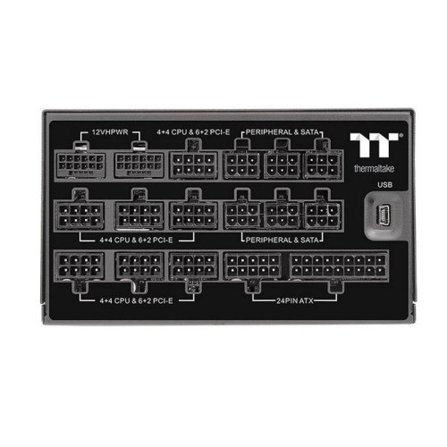 Блок питания Thermaltake Toughpower i/1650W/Fully Modular/Riing Duo/Full Range/Digital/80 Plus Titanium/EU/100% JP CAP All Flat Cables/Gen 5