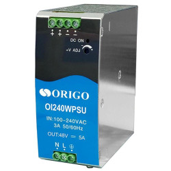 Блок питания ORIGO OI240WPSU/A1A Источник питания 240 Вт на DIN-рейку, выход 48В DC