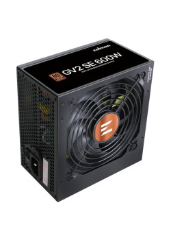 Блок питания ZALMAN ATX 12V Ver252 600W 80+Bronze, APFC, 120mm fan, 24pin, 1x4pin,1x8pin, 2xPCI-E, 4xMolex, 6xSATA, GV2 SE 600W, ZM600-GV2SE