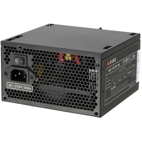 Блок питания Accord ATX 600W ACC-600W-NP (20+4pin) 120mm fan 4xSATA [ACC-600-NP]