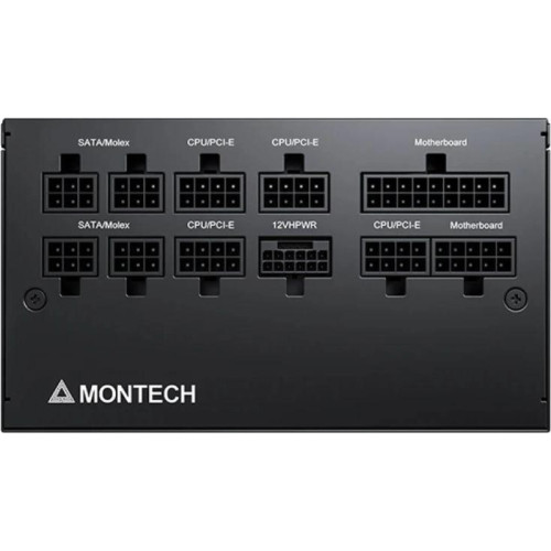 Блок питания Montech ATX 850W CENTURY GOLD G5 80+ gold (20+4pin) APFC 120mm fan 10xSATA Cab Manag RTL