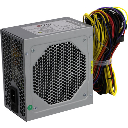 Блок питания 600Вт/ Power Supply FSP QDION ATX 600W, 120mm, 5xSATA, 2xPCI-E, APFC, 80+