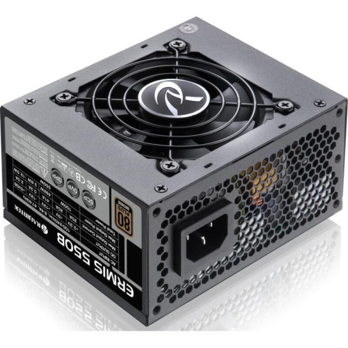 Блоки питания/ Power Supply Raijintek ERMIS 550B, 550W 80+ Bronze (SFX, Non-modular, 1x24(20+4)pin, 1x4+4-pin CPU, 2x6+2-pin PCIe, 3xSATA3, Active, 80x80mm, 125x100x64mm, APFC, black)