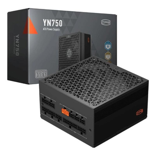 Блок питания PcCooler ATX 750W P5-YN750-G1F 80+ gold (20+4pin) APFC 120mm fan 6xSATA Cab Manag RTL [P5-YN750-G1FFBK1-EU]