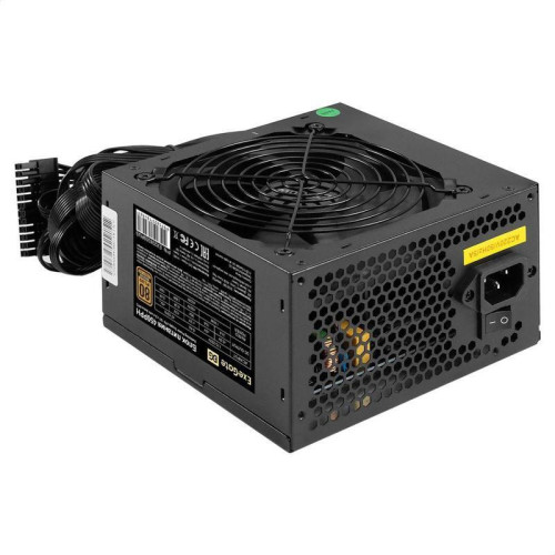 Блок питания EXEGATE 450W 80 PLUS Bronze 450PPH-S (ATX, APFC, SC, КПД 88% (80 PLUS Bronze), 12cm fan, 24pin, (4+4)pin, 2xPCI-E, 3xSATA, 3xIDE, кабель 220V 1,8м с защитой от выдергивания, black, Color Box)