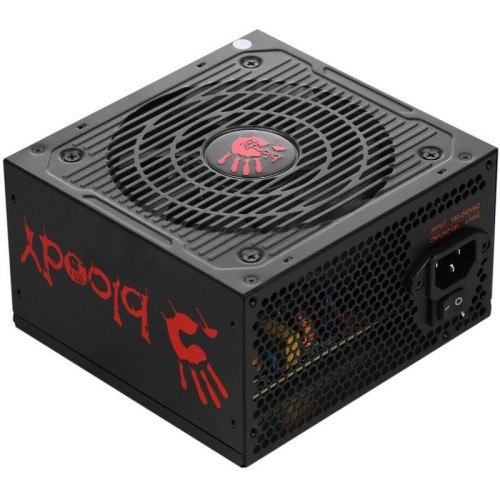 Блок питания Bloody ATX 700W BD-PS700W 80 PLUS WHITE (20+4pin) APFC 120mm fan 6xSATA RTL [BD-PS700W]