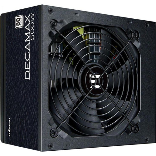 Блок питания Zalman ATX 500W ZM500-LX3 80+ (20+4pin) APFC 120mm fan 4xSATA RTL [ZM500-LX3]