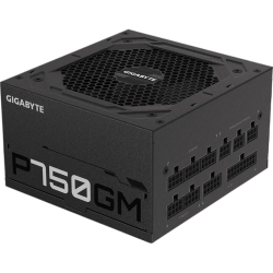 Блоки питания/ Power Supply Gigabyte GP-P750GM, 750W 80+ Gold (ATX, 2.31, Full modular, 1x24(20+4)pin, 2x4+4-pin CPU, 3xMolex, 4x6+2-pin PCIe, 8xSATA3, Active, 120x120mm, 150x140x86mm, APFC, black)