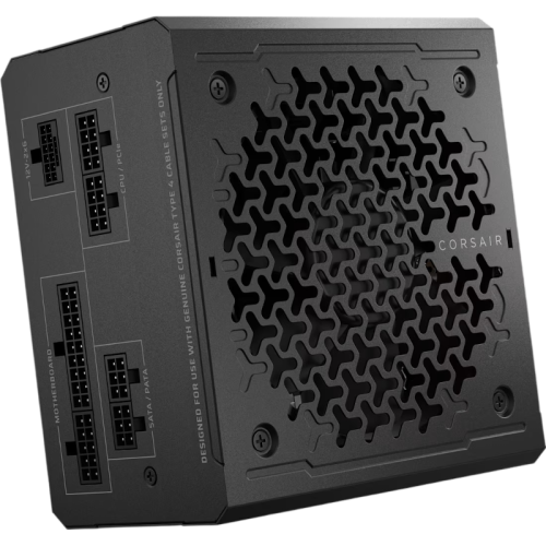 Блоки питания/ Power Supply Corsair RM650e Low-Noise, Model RPS0223, 650W 80+ Gold (ATX, 3.1, PCIe 5.1, Full modular, 1x24(20+4)pin, 1x12V-2x6, 2x4+4-pin CPU +12V (EPS), 2x4-pin Molex, 2x6+2-pin PCIe, 6xSATA3, Active, 140x140mm, 140x150x86mm, APFC, Power 