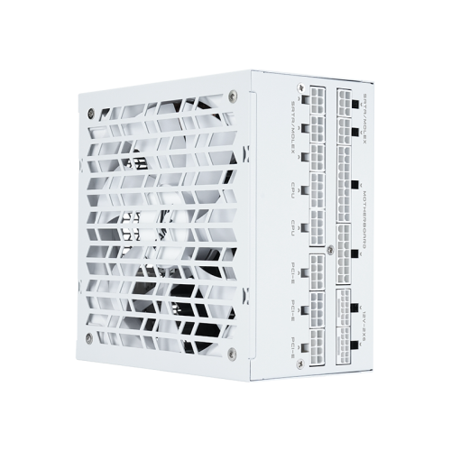 Блоки питания/ Power Supply SAMA P1200 White (XPH1200-AP), 1200W 80+ Platinum (ATX, 3.1, PCIe 5.0, Full modular, 1x24(20+4)pin mesh 600mm, 2xCPU 8(4+4)pin 700mm, 3xPCIe*2 8(6+2)pin 600mm, 2x12VHPWR PCIe 5.1 12+4pin 600W 600mm, 4xSATA*3 450+150+150+150mm, 