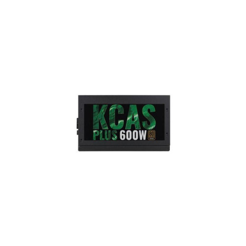 Блок питания Aerocool ATX 600W KCAS PLUS 600 80+ bronze 24pin APFC 120mm fan 7xSATA RTL [KCAS-600W PLUS]