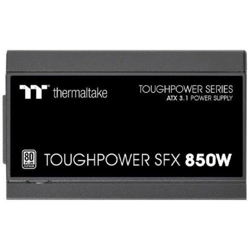 Блок питания Thermaltake SFX 850W Toughpower SFX850 Gen.5 80+ platinum (20+4pin) APFC 90mm fan 8xSATA Cab Manag RTL [PS-STP-0850FNFAPE-1]